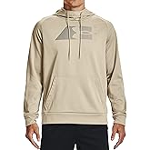 Under Armour Men's Armour Fleece Graphic Hoodie Pullover 1373404 (as1, alpha, 3x_l, regular, regular, Khaki Base/Black-289, 3X-Large)