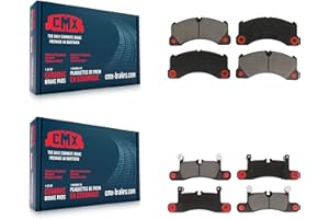 CMX Front Rear Ceramic Brake Pads Kit Replacement For Volkswagen Touareg Porsche Cayenne KCX-100157