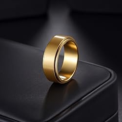 Udolfly Mens Fidget Rings Anxiety Rings for Men