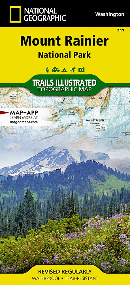 Mount Rainier National Park National Geographic Trails