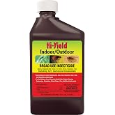 Hi-Yield (32009) Indoor/Outdoor Broad Use Insecticide, 16 oz | Lambda-cyhalothrin concentrate - Broad indoor/outdoor insect control for home &amp; garden, 16 oz - Homeowners