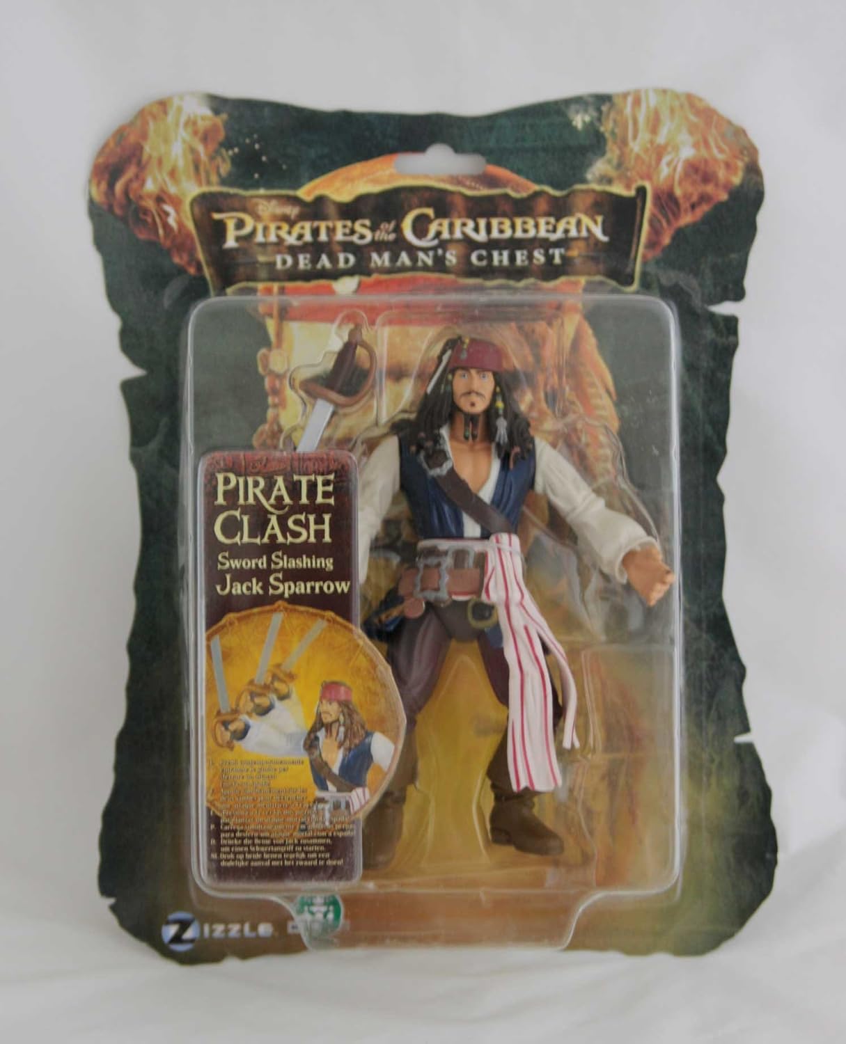 Pirates des Caraïbes Figurine Jack Sparrow avec Son épée Disney Amazon.fr Bijoux