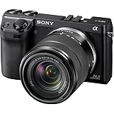 ソニー SONY ミラーレス一眼 &alpha; NEX-7 ズームレンズキット E18-55mm F3.5-5.6 OSS付属 専用ブラックモデル NEX-7K