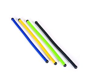 Ideaworks-Gorilla Ties-Reusable Ties for Hanging Items-Rust-Free Material-For Indoor & Outdoor Use (4, 18")