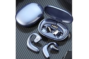 DIYEENI Language Translator Earbuds, Real Time Translation Headphone with 144 Languages, Wireless Bluetooth Instant Voice Translator, for Android for iOS for Windows (Blue)