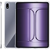 Fhyeugfy for OnePlus Pad 3 Case,13.2 Inch,Slim TPU Clear Transparent Back Protective Cover,Anti-Scratch Shockproof -Clear