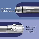 LAMY safari vista Fountain Pen with Left-Handed Steel Nib M - blue cartridge view 4
