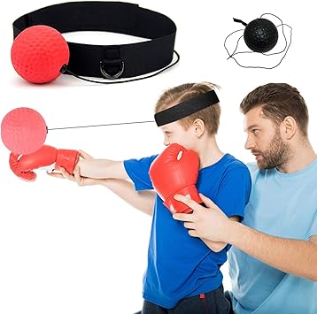 Reflejo de Boxeo Ball,Speed Fitness Punch Boxing Ball con Diadema ...