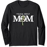 Star Wars Yoda Best Mom Lightsaber Mother’s Day Gift Long Sleeve T-Shirt