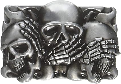 skull belt buckle amazon