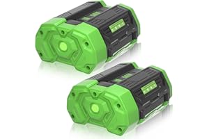 GERIT BATT 5000mAh BA2800T Replacement for EGO Battery Compatible with EGO 56V Battery Power Compatible with EGO 56 Volt BA2800 BA1400 BA4200 HT2400 LB6504 LB5804 LB6500 Tools(Multi-5.0AH-2pc)