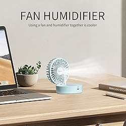 I-SHUNFA Portable Folding Fan, 2000mAh