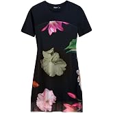 Desigual Women's Short Dress With Combined Flowers