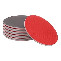 uxcell 10pcs 800 Grit Sanding Sponge 6 Inch Hook