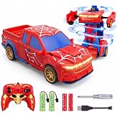 OGCGDG RC Transforming Car Robot, 2.4GHz Spider Toy Gift for Boys 3+ | Transforming Car Robot, 2.4GHz Anti-interference Remote Control, 360&deg; Spin &amp; Stunt, Durable ABS, Great Gift for Ages 3+