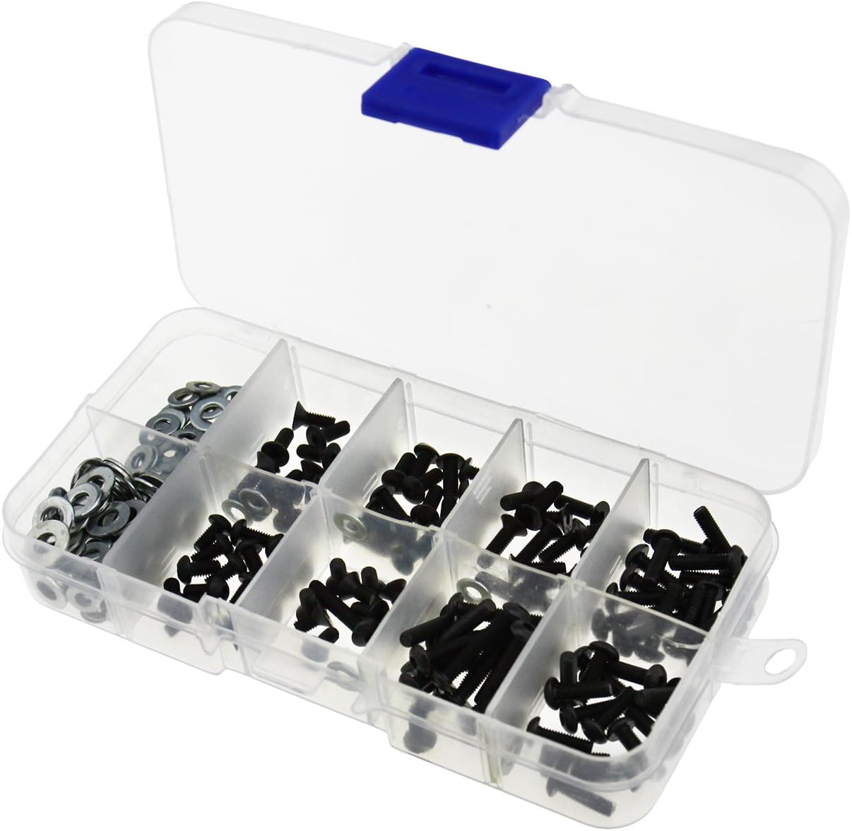 180pcs Assorted Screws Box Repair Tool for RC Car