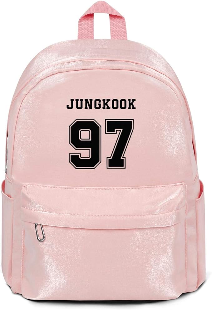 Btsjungkooklogo Women Bag Classic Nylon Lightweight Backpack Bag