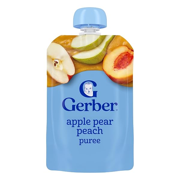 GERBER STAGE 2 BABY FOOD, APPLE PEAR PEACH...