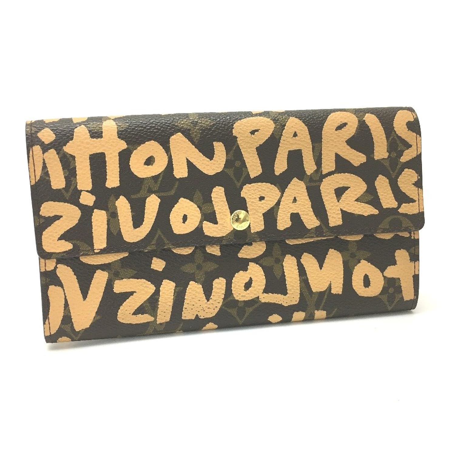 ルイヴィトン Louis Vuitton M ポシェットポルト モネ クレディ モノグラムグラフィティ 2つ折り長財布 ユニセックス 長財布 小銭入れあり モノグラムキャンバス 時間指定不可 メンズ B0751cjv3w レディース 中古