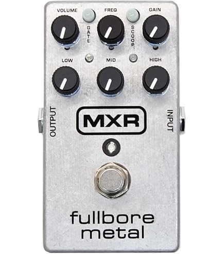 Amazon.com: Dunlop MXR M116 Fullbore Metal Distortion Guitar Pedal