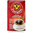 3 Coracoes Extra Forte Brazilian Ground Coffee - 17.6 ounce - Vacuum Sealed Pack of 1 - Fine Ground Coffee Dark Roast - Naturally Processed for Unique Flavor, Aroma, and Full Body Texture