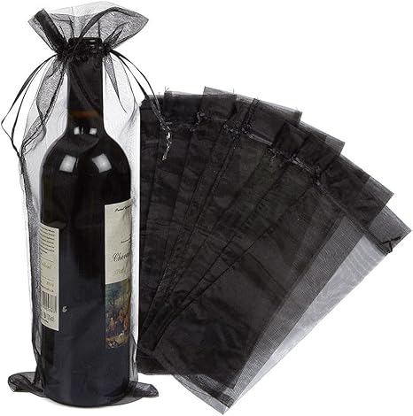 organza wine bottle bags