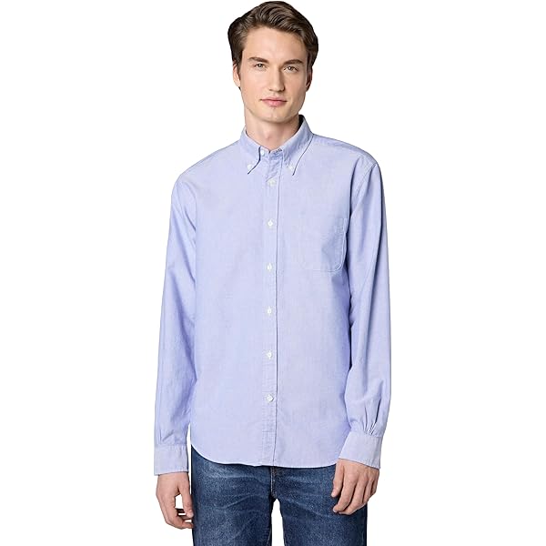 Amazon.com: Brooks Brothers Men's Madison Classic Fit Supima Button Down  Shirt (Small, Dark Blue (Blue Logo)) : Clothing, Shoes & Jewelry