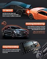 Bestsee Dash Cam Front 1080P 170° Wide AI WiFi App Control Night Vision view 7
