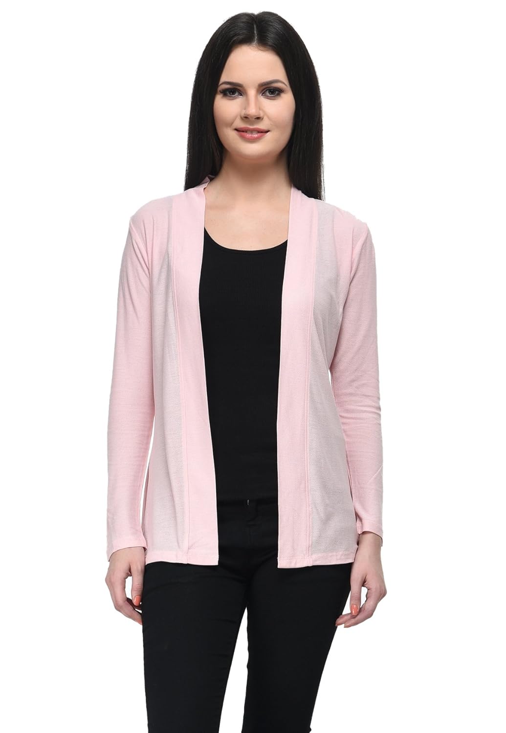 frenchtrendz women viscose crepe shrug