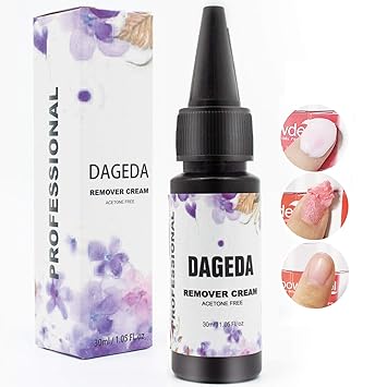 Amazon Com Dageda Nail Remover Cream 30ml Quickly And Easily Remove Absorbable Non Irritating Professional Gel Nail Polish Remover Cream Beauty