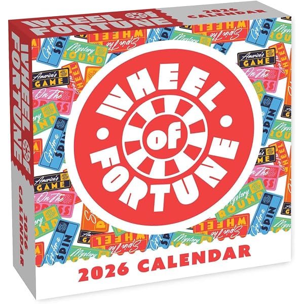 Wheel of Fortune 2025 Day-to-Day Calendar: Sony: 9781524889869