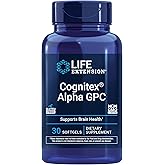 Life Extension Cognitex Basics, 30 Softgels - Multi-Nutrient Formula for Brain Health Support, Targeted Nutrition for Memory, Focus, Attention & Overall Cognitive Performance - Non-GMO, Gluten-Free