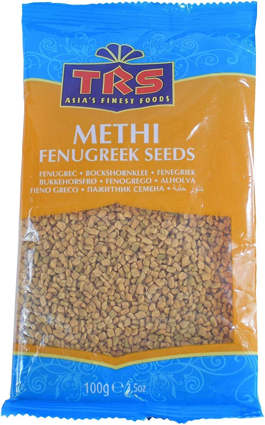 Trs Methi Seeds Fenugreek 100g Amazon Co Uk Grocery