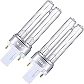 Kittmip 2 Pack Replacement Bulb, 5W UV-C Bulb Compatible with Germ Guardian LB4000 AC4300BPTCA, AC4825, AC4850, AC4850PT, AC4900, AC4900CA, AC5300B, AC5350B, AC5350W Air Purifier