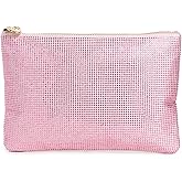 Stoney Clover Lane Women's Flat Pouch, Pink Sparkle, One Size