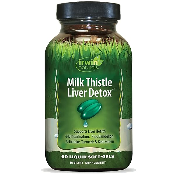 IRWIN NATURALS MILK THISTLE LIVER DETOX – 60...