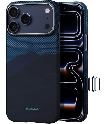 Amazon.com: pitaka Ultra Slim Case and MagEZ Grip 3 for iPhone 17