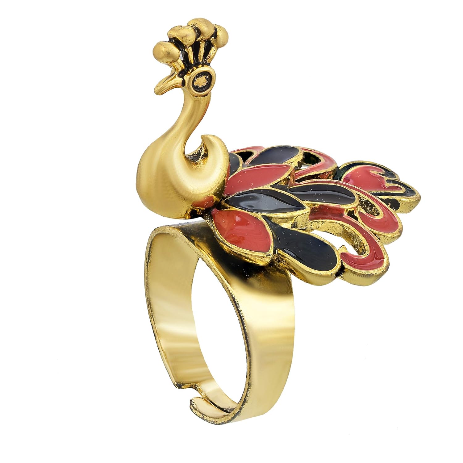 peacock ring design
