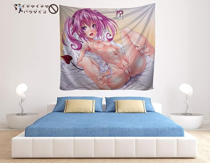 Amazon イチャイチャパラダイス タペストリー To Loveる とらぶる ナナ アスタ デビルーク 大判壁掛け ポスター 背景布け 多機能 アニメ 漫画 二次元 軽量 耐久性有り アニメグッズ 部屋や窓の飾り カスタム可能70 X 100cm アニメ 萌えグッズ 通販