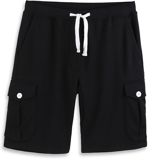 mens fleece gym shorts