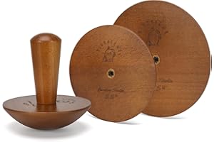 BKALEME Pottery Molds| Superior Walnut Tone Pottery Tools & Clay Tools | 4.5", 5.5", 6.5" Triad Clay Molds for Creating Bowls & Plates | Ceramic Top Forms Molds & Mud Tools for Expanded Creativity