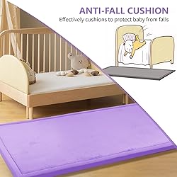 Huloo Sleep Play Mat for Babies Toddlers,1.3" Thick
