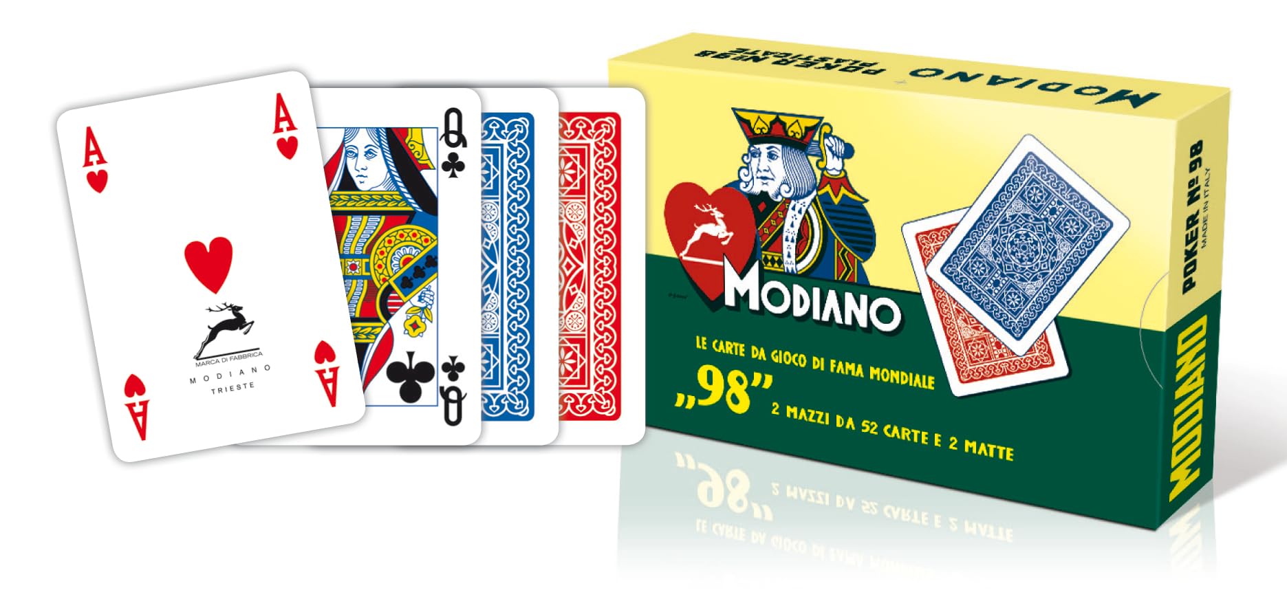 MODIANO Poker 98 - Playing cards