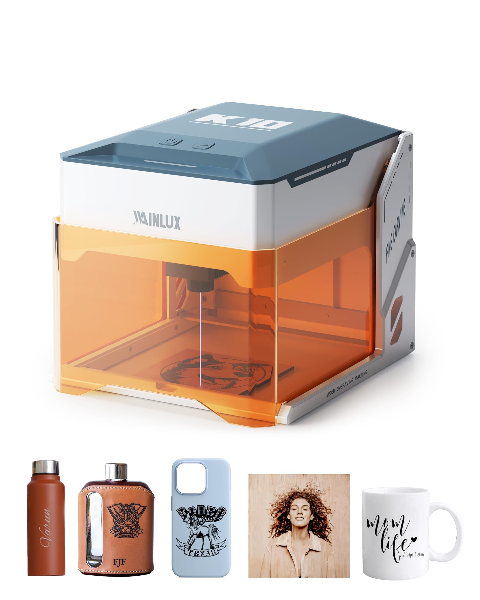 WAINLUXPRO K10 Laser Engraving Machine,0.01mm