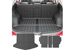 powoq Cargo Mat Compatible with 2017-2022 Mazda CX5 Trunk Mat TPE Cargo Liner Backrest Trunk Liner Replacement for 2017-2022 Mazda CX-5 Accessories