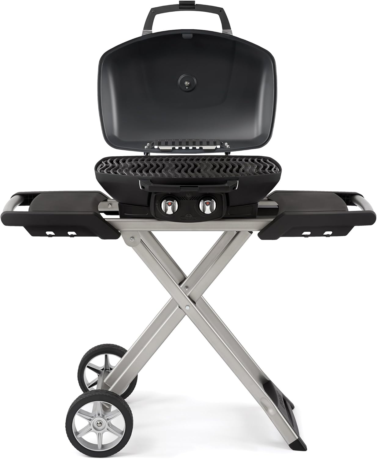 Review Napoleon TQ285XBL Portable Propane Grill with Cart, Blue