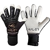 Mauer Kontrolle Goalkeeper Gloves | Negative Hybrid Cut GK Gloves with Supreme Contact Latex, Removable Finger Spines & Anti-Slip Interior Grip