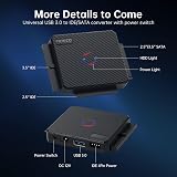 FIDECO USB 3.0 to SATA/IDE Adapter 2.5/3.5 HDD Reader with 12V Power, view 8