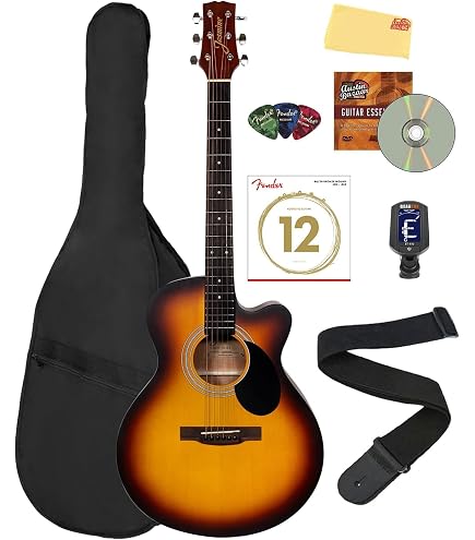 Amazon.com: Jasmine S35 Acoustic Guitar - Matte Black : Musical