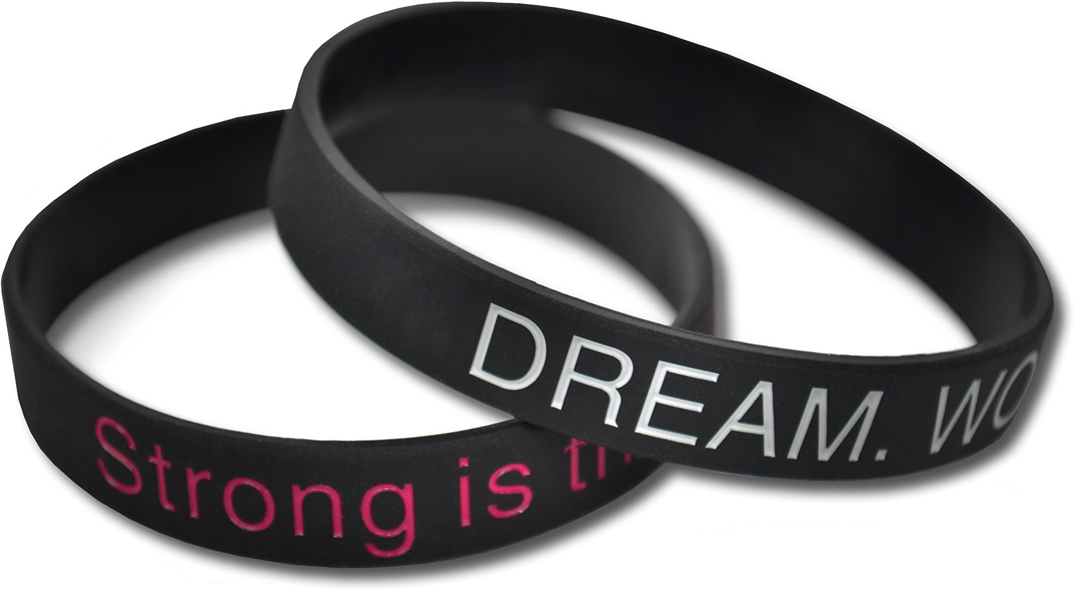 Power Jewellery Wristband – motivation Fitness Bodybuilding Bracelets Multi Colours, Men and women